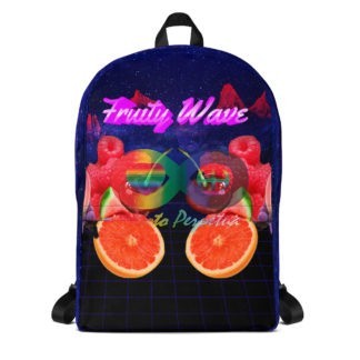 Vaporwave Fruit Aesthetic Backpack