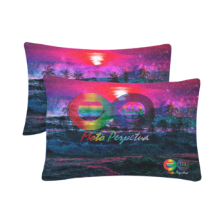 Vape Dream Red No Grid Pillow Case 20x30 (One Side) (Set of 2)