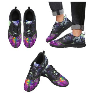Graphic Anime Print Running Shoes