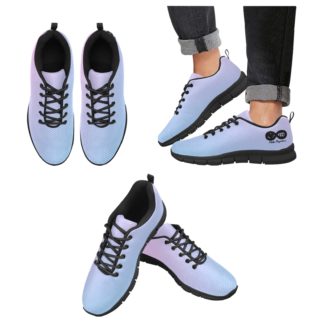 Vaporwave Pinlk blue gradient Running shoes